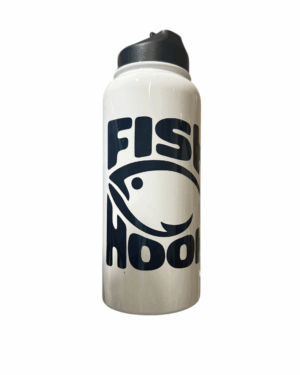 fish hook water bottle 32oz