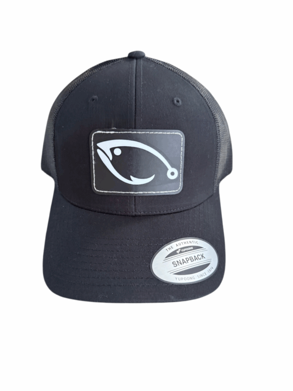 fish hook ball cap charcoal fhc